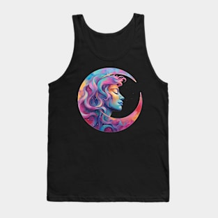 Woman in the Moon Tank Top